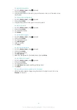 Preview for 48 page of Sony Ericsson X10 mini pro Extended User Manual