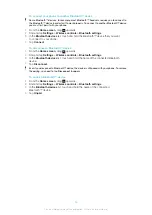 Preview for 60 page of Sony Ericsson X10 mini pro Extended User Manual