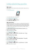 Preview for 77 page of Sony Ericsson X10 mini pro Extended User Manual