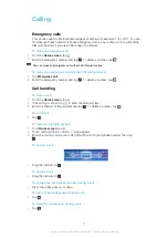 Preview for 24 page of Sony Ericsson X10 mini Extended User Manual