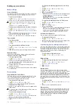 Preview for 16 page of Sony Ericsson X1ASILVER User Manual