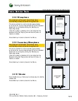 Preview for 10 page of Sony Ericsson Xperia arc S LT18a Test Instructions