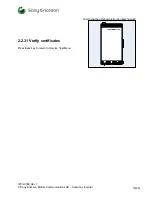 Preview for 19 page of Sony Ericsson Xperia arc S LT18a Test Instructions