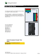 Preview for 21 page of Sony Ericsson Xperia arc S LT18a Test Instructions