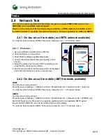 Preview for 24 page of Sony Ericsson Xperia arc S LT18a Test Instructions