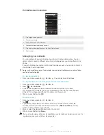 Предварительный просмотр 42 страницы Sony Ericsson Xperia miro User Manual