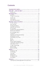 Preview for 2 page of Sony Ericsson Xperia neo V Extended User Manual