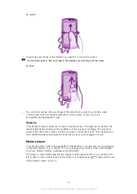 Preview for 16 page of Sony Ericsson Xperia neo V Extended User Manual