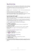 Preview for 60 page of Sony Ericsson Xperia neo V Extended User Manual