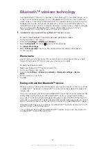 Preview for 95 page of Sony Ericsson Xperia neo V Extended User Manual