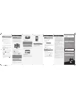 Preview for 2 page of Sony Ericsson Xperia PLAY Startup Manual