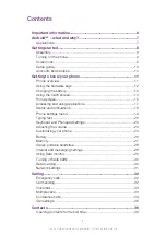 Preview for 2 page of Sony Ericsson Xperia pro Extended User Manual