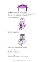 Preview for 19 page of Sony Ericsson Xperia pro Extended User Manual