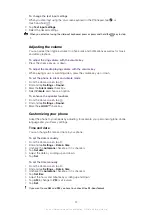 Preview for 24 page of Sony Ericsson Xperia pro Extended User Manual