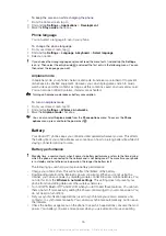 Preview for 26 page of Sony Ericsson Xperia pro Extended User Manual