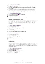 Preview for 53 page of Sony Ericsson Xperia pro Extended User Manual