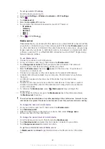 Preview for 62 page of Sony Ericsson Xperia pro Extended User Manual