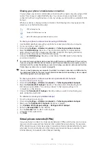 Preview for 63 page of Sony Ericsson Xperia pro Extended User Manual