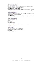 Preview for 72 page of Sony Ericsson Xperia pro Extended User Manual