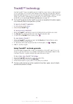 Preview for 73 page of Sony Ericsson Xperia pro Extended User Manual