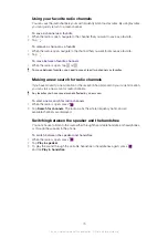 Preview for 75 page of Sony Ericsson Xperia pro Extended User Manual