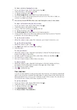 Preview for 77 page of Sony Ericsson Xperia pro Extended User Manual