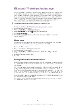 Preview for 92 page of Sony Ericsson Xperia pro Extended User Manual