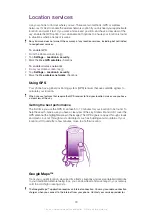 Preview for 99 page of Sony Ericsson Xperia pro Extended User Manual