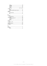 Preview for 117 page of Sony Ericsson Xperia pro Extended User Manual