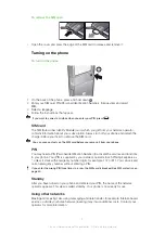 Preview for 5 page of Sony Ericsson Xperia Pureness User Manual