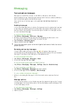 Preview for 21 page of Sony Ericsson Xperia Pureness User Manual