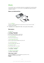 Preview for 26 page of Sony Ericsson Xperia Pureness User Manual