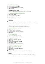 Preview for 41 page of Sony Ericsson Xperia Pureness User Manual