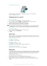 Preview for 9 page of Sony Ericsson Xperia W8 Walkman E16 Extended User Manual