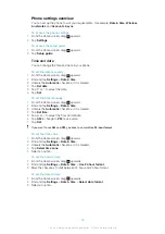 Preview for 26 page of Sony Ericsson Xperia W8 Walkman E16 Extended User Manual