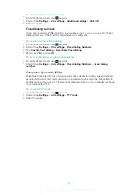 Preview for 34 page of Sony Ericsson Xperia W8 Walkman E16 Extended User Manual