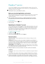 Preview for 52 page of Sony Ericsson Xperia W8 Walkman E16 Extended User Manual