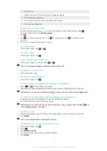 Preview for 77 page of Sony Ericsson Xperia W8 Walkman E16 Extended User Manual