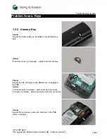 Preview for 10 page of Sony Ericsson XPERIA X10 Mini Pro U20a Troubleshooting Manual