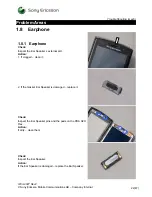 Preview for 22 page of Sony Ericsson XPERIA X10 Mini Pro U20a Troubleshooting Manual