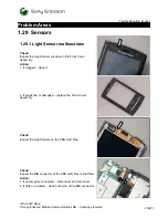 Preview for 45 page of Sony Ericsson XPERIA X10 Mini Pro U20a Troubleshooting Manual