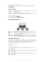 Предварительный просмотр 13 страницы Sony Ericsson Xperia X10 Mini Pro Extended User Manual