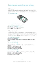 Preview for 104 page of Sony Ericsson Xperia X10 Extended User Manual