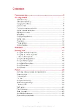 Preview for 2 page of Sony Ericsson XPERIA Extended User Manual