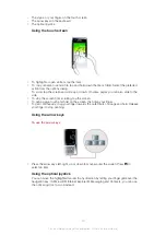 Preview for 10 page of Sony Ericsson XPERIA Extended User Manual