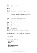 Preview for 13 page of Sony Ericsson XPERIA Extended User Manual