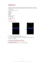 Preview for 16 page of Sony Ericsson XPERIA Extended User Manual