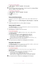 Preview for 18 page of Sony Ericsson XPERIA Extended User Manual