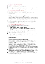 Preview for 54 page of Sony Ericsson XPERIA Extended User Manual