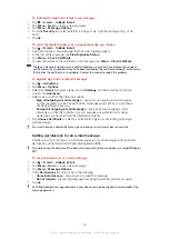 Preview for 55 page of Sony Ericsson XPERIA Extended User Manual